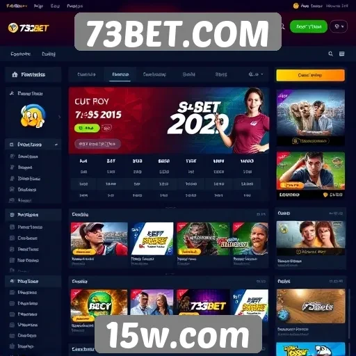 Interface do usuário do 73BET.COM é intuitiva